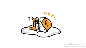 gudetama japanese lazy egg cartoon kawaii sanrio