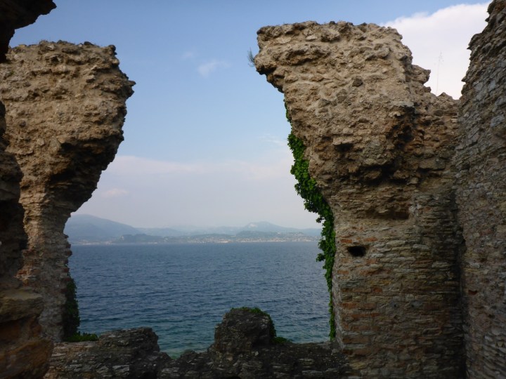 grotto catullus lake garda italy