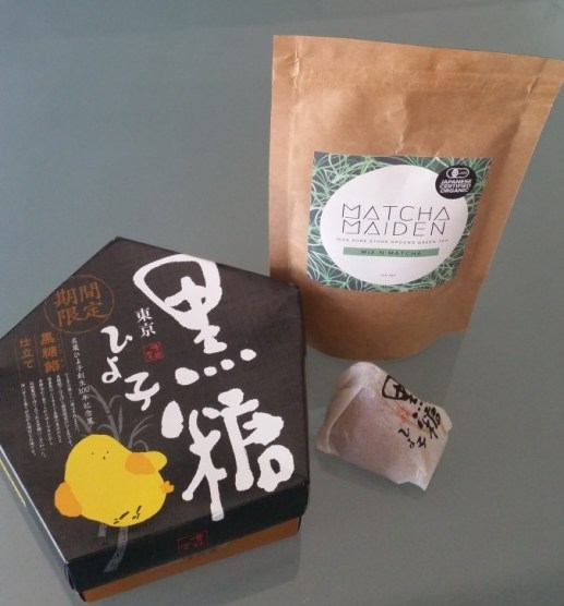 Matcha Maiden green tea with Japanese wagashi sweets