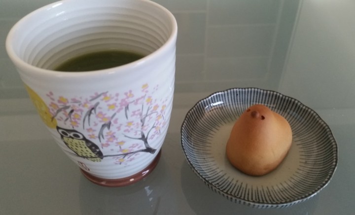 Matcha Maiden green tea with Japanese wagashi