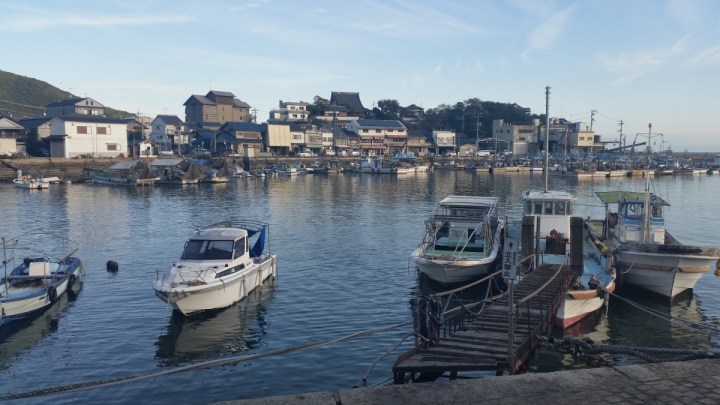 Tomonoura port pier travel japan