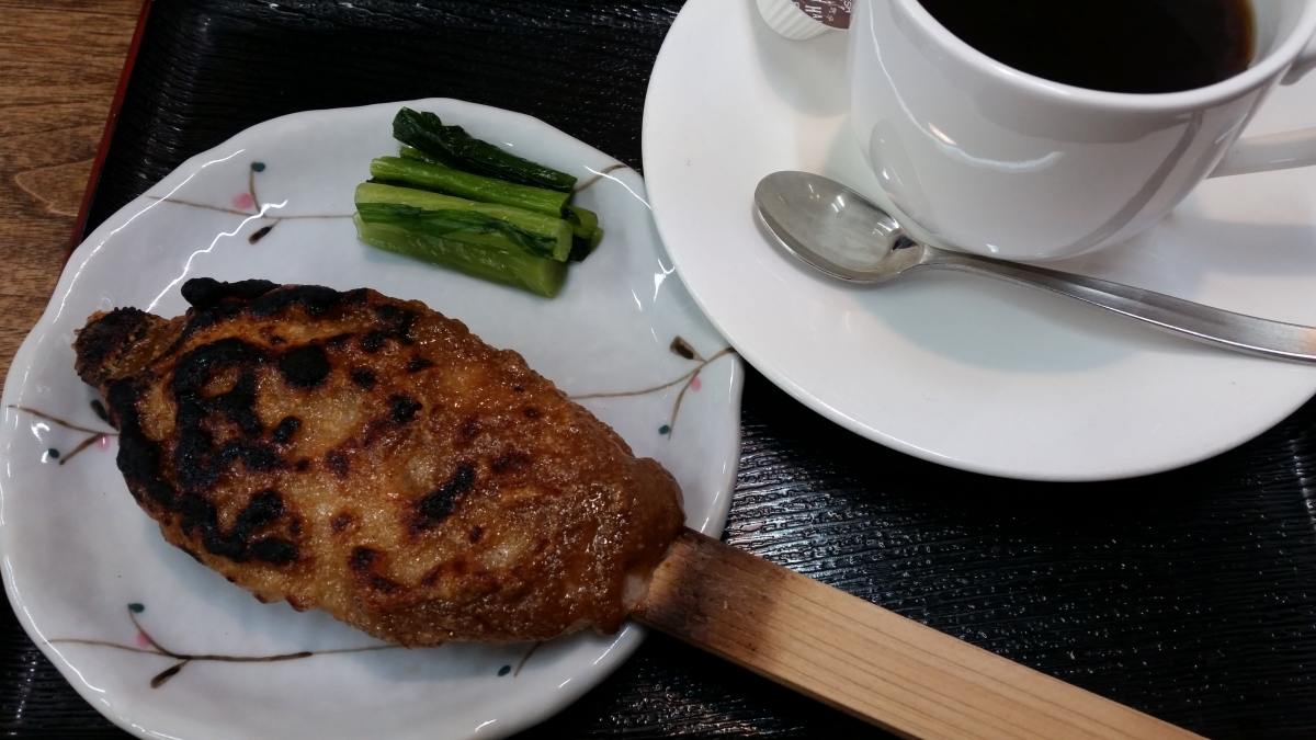 gohei mochi tsumago traditional food