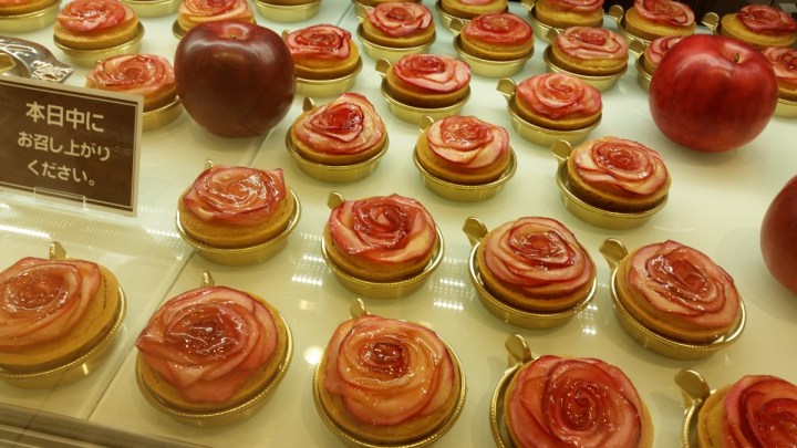 desserts at hankyu department store depachika umeda Osaka